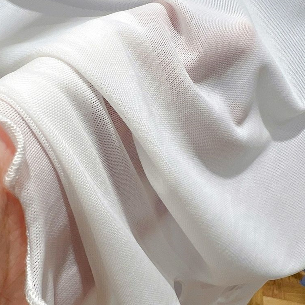 Ice InjMesh-Chemisier astronomique pour femme, T-shirt à manches longues, Vêtements d'été, Crème solaire, Bord Aura étranger, Tulle sexy