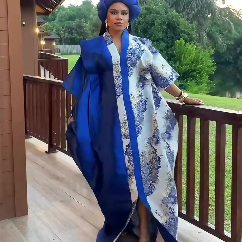 Dubaï luxe africain musulman Robe de mode Caftan Marocain robes de soirée caftan Abayas Robe Boubou Africain Femme