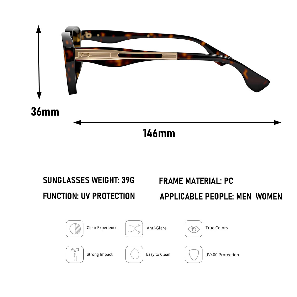 Lunettes de soleil carrées pour hommes, lunettes de soleil vintage de marque, lunettes de mode pour femmes, dropshipping, Gafas De Sol Hombre, Lunette Soleil Femme