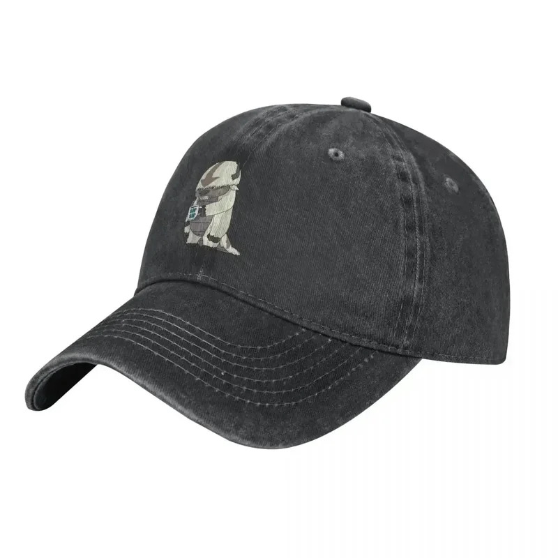 Casquette de baseball rétro Appa The Last Airbender - Casquette légère effet vieilli avec imprimé Appa emblématique, casquette d'été adaptée aux activités de plein air