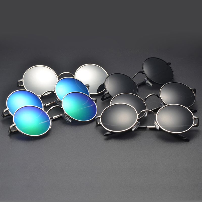 Lunettes de soleil polarisées Vintage pour hommes et femmes, classiques, monture en alliage métallique, pour la conduite, UV400