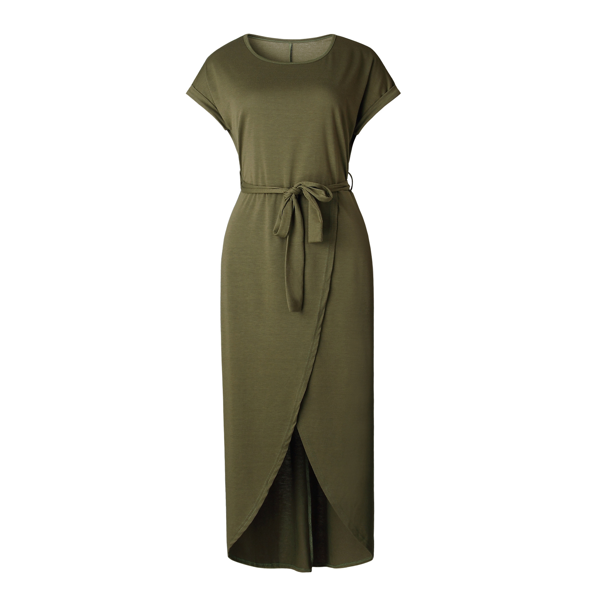 Robe maxi de plage brodée sur mesure pour femme, chemise à manches courtes, décontractée, sexy, à bandes, couleur unie