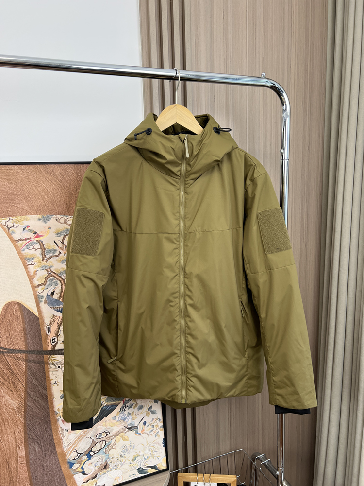Veste d'hiver coupe-vent en coton pour hommes, manteau épais imperméable à capuche, mode décontractée américaine, simple et chaud