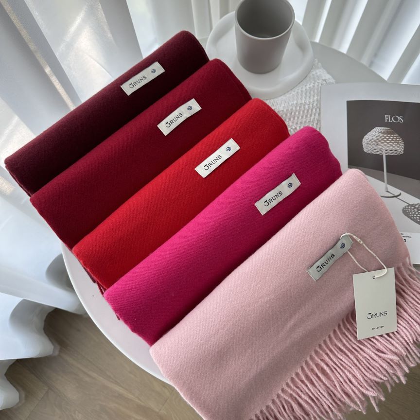 Nouvelle Écharpe d'Hiver VISROVER pour Femme, 32 Couleurs, Châles Tendance en Cachemire, Écharpes d'Hiver Unies, Hijab d'Hiver