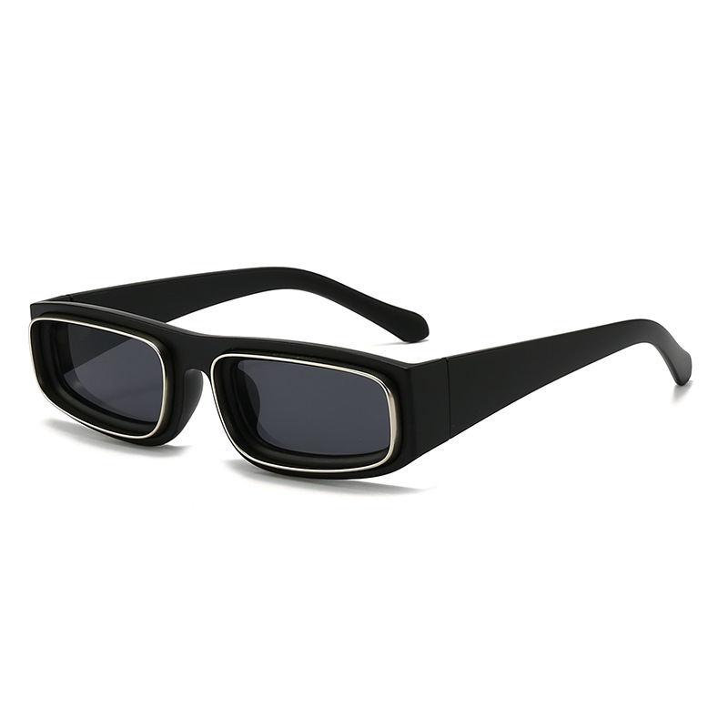 Lunettes de soleil pour hommes et femmes, rétro, petite monture, haute qualité, pour l'extérieur, conduite, plage, vacances, accessoire