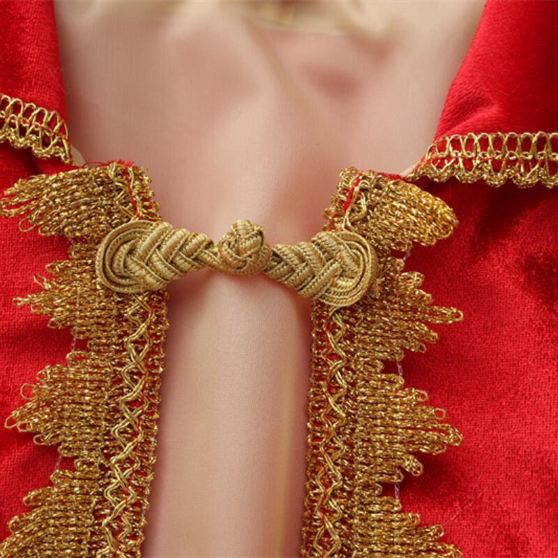 Cape royale pour adultes en 4 couleurs avec bordure dorée, robe de roi ou de reine médiévale pour hommes et femmes, costumes de cosplay pour Halloween et carnaval