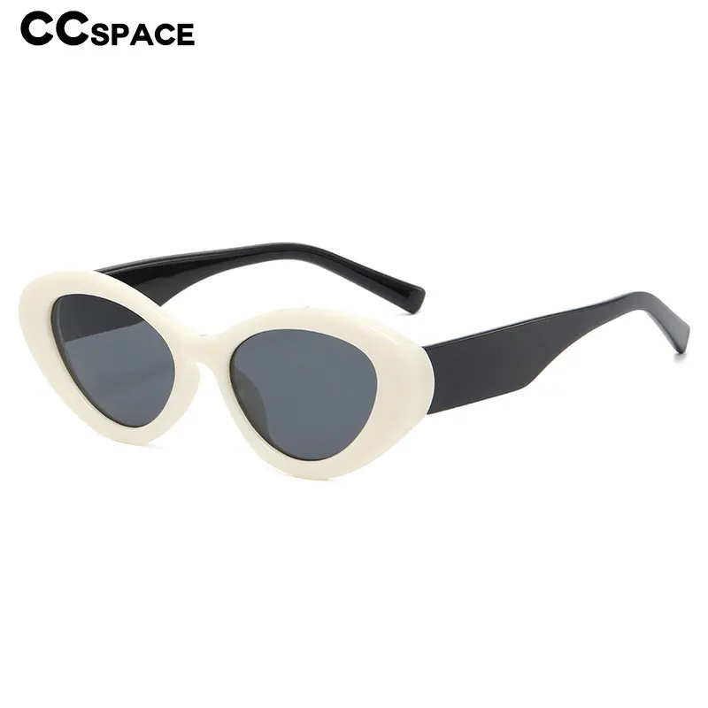 Lunettes de soleil ovales œil de chat pour hommes et femmes, rétro, nuances Vintage, produits tendance, 55479, 2023