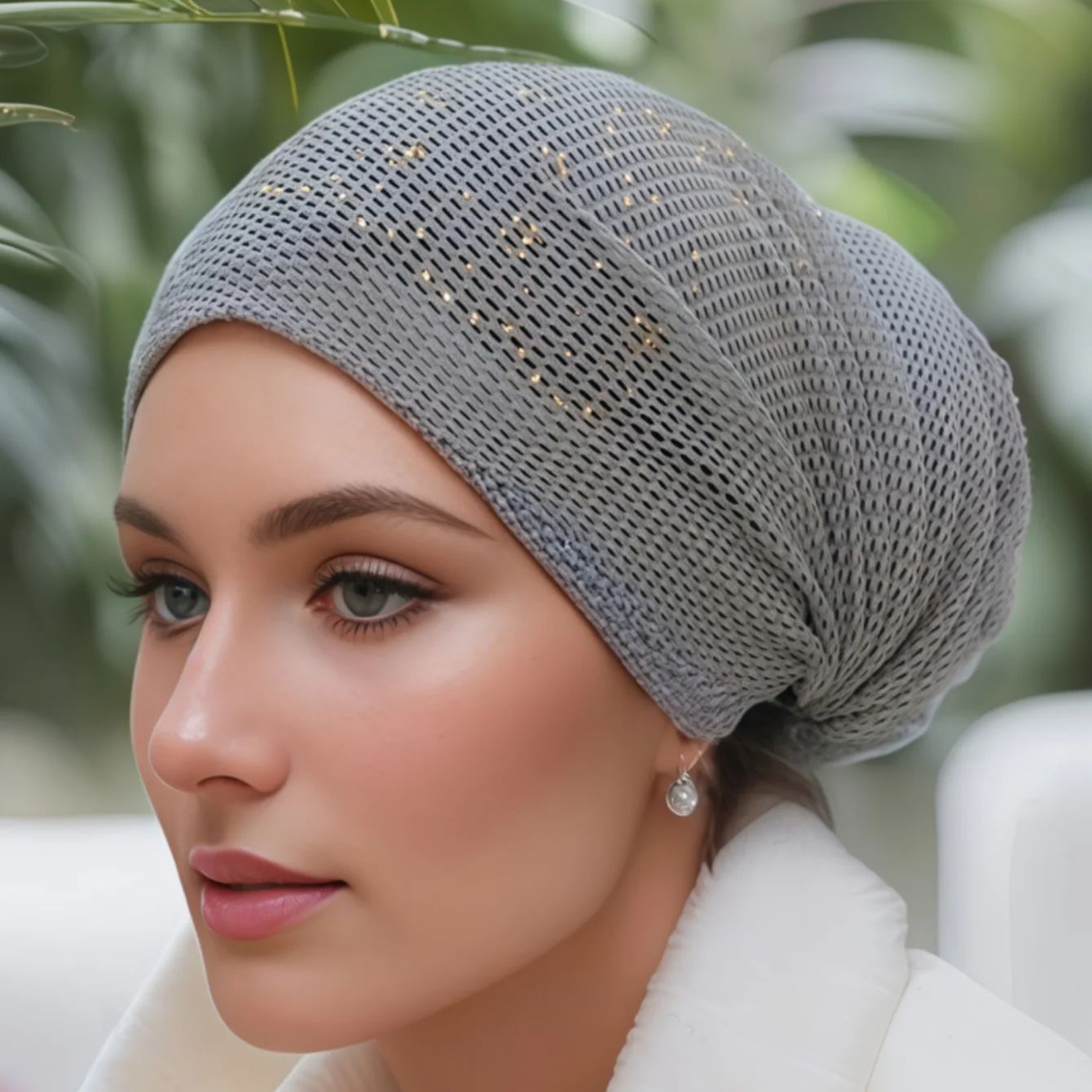 Bonnet sous-hijab islamique pour femmes, turban uni avec strass, bonnets hijab musulmans