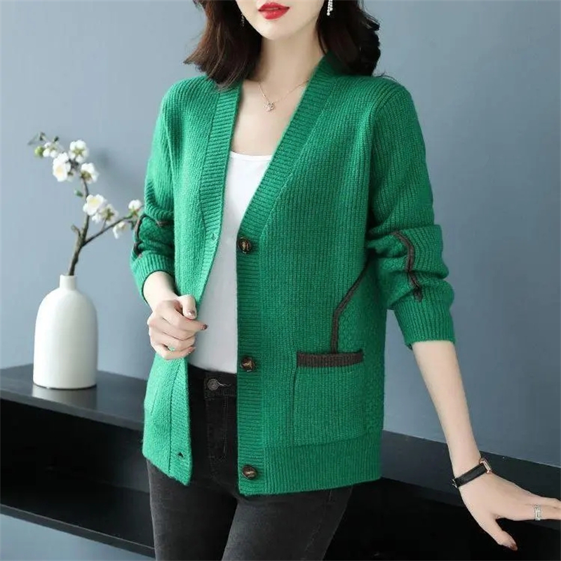 Pull Femme Grande Taille, Cardigan Polyvalent, Confortable, Élégant, Printemps Automne, 2023