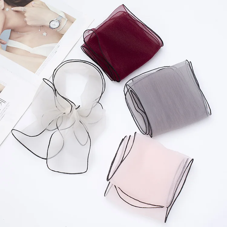 Écharpe polyvalente de style coréen pour femmes, petite serviette pour nouveau-né, nouvelle arrivée, printemps, été, vente en gros