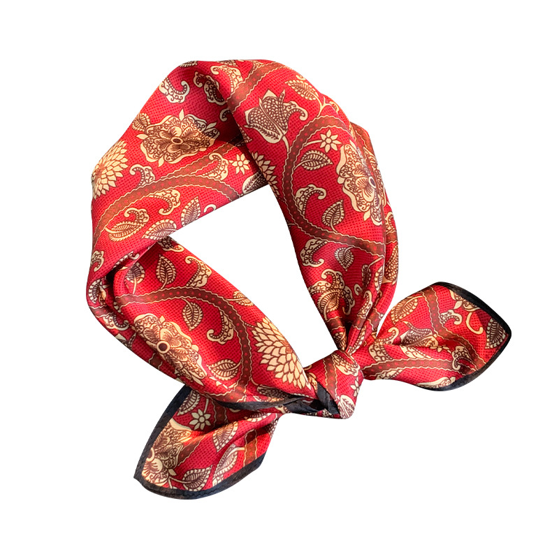 Foulard 100% Soie Véritable pour Femme, Bandeau Quotidien, Écharpe, Bandana, Châle, Accessoire Quotidien Féminin