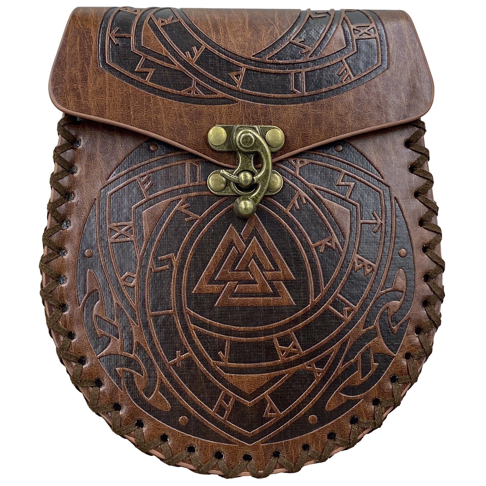 Sac Renaissance nordique en relief, sac de ceinture, accessoires de Costume Renaissance, sac de taille LARP, porte-monnaie Cosplay rétro médiéval