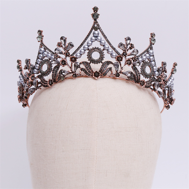 Diadèmes Royaux Vintage de Luxe, Bandeaux de Mode, Diadèmes de Princesse pour Mariée, Accessoires de Coiffure pour Femmes et Filles, Mariage et Bal de Promo