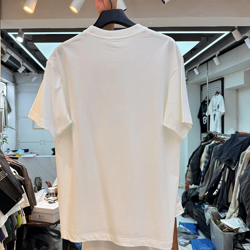 High Street chemise créative impression T-shirt hommes femmes de haute qualité 2025 Style d'été T-shirt top t-shirts