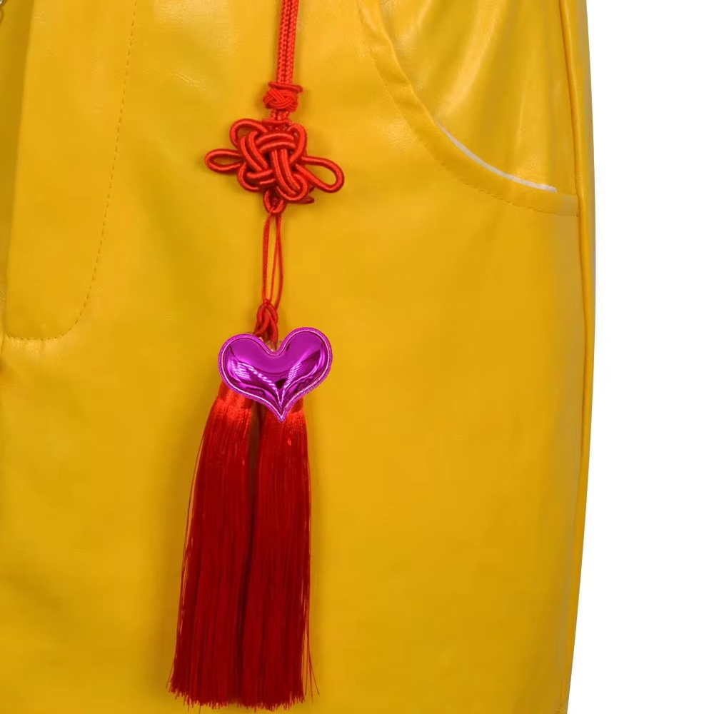 Ensemble de vêtements de cosplay pour femmes, t-shirt, gants, jupe, pendentif, tenue uniforme, costume de fête d'Halloween, carnaval