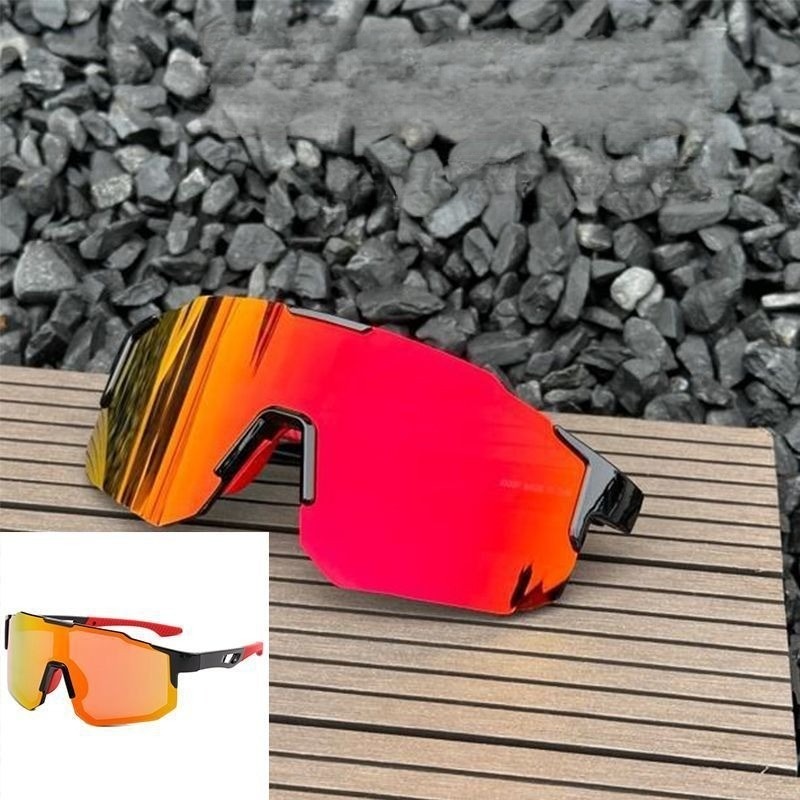 Lunettes de sport pour le cyclisme en plein air, lunettes de soleil haute définition pour hommes, lunettes de soleil résistantes aux UV, lunettes de randonnée et de course à pied