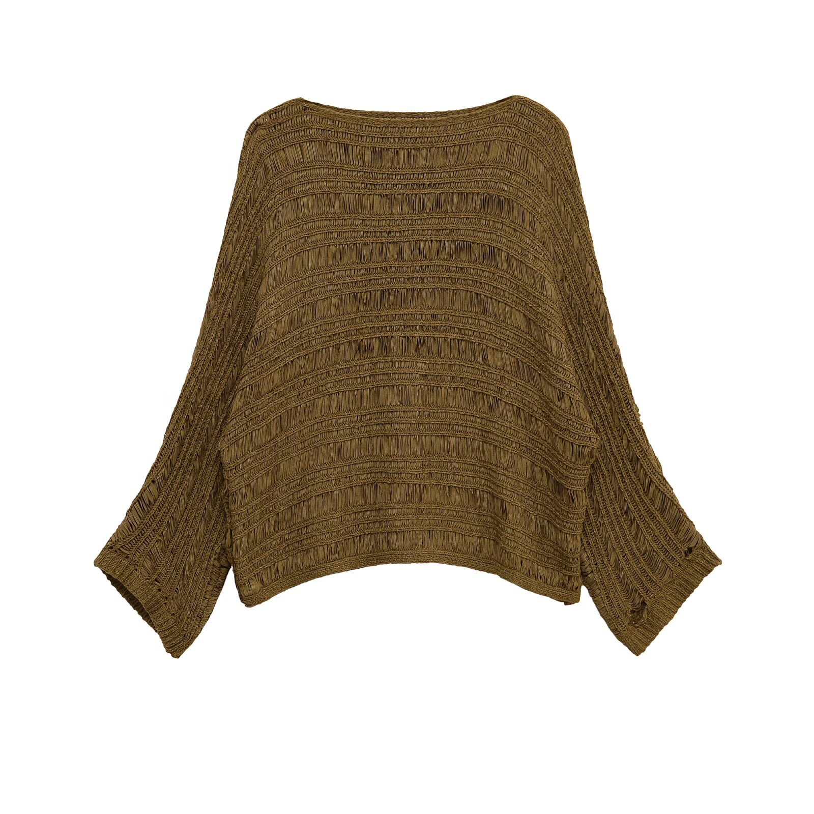 Chemise tricotée en dentelle pour femmes, vêtements de Style européen et américain, à la mode, tempérament polyvalent, nouvelle collection automne 2025