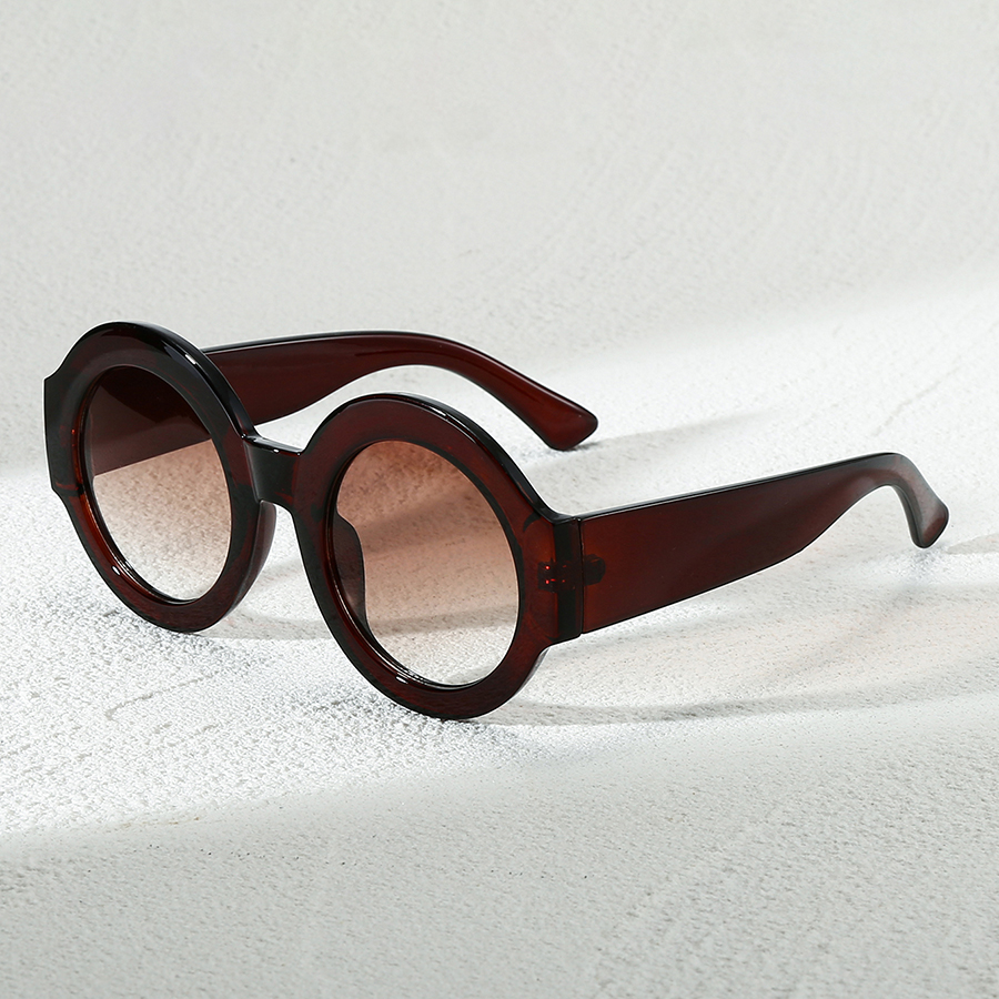 Lunettes de soleil rondes surdimensionnées pour femmes, style vintage, lunettes de créateur, lunettes de soleil pour femmes, lunettes de luxe, UV400 pour les vacances en plein air