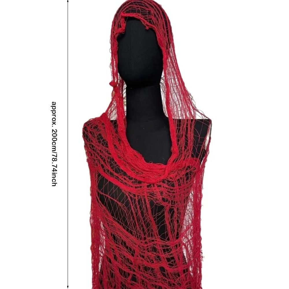 Mode en détresse écharpe déchiré châle enveloppement femmes rue voyage à la mode maille trou épaule enveloppement pour décontracté photographie châle enveloppement