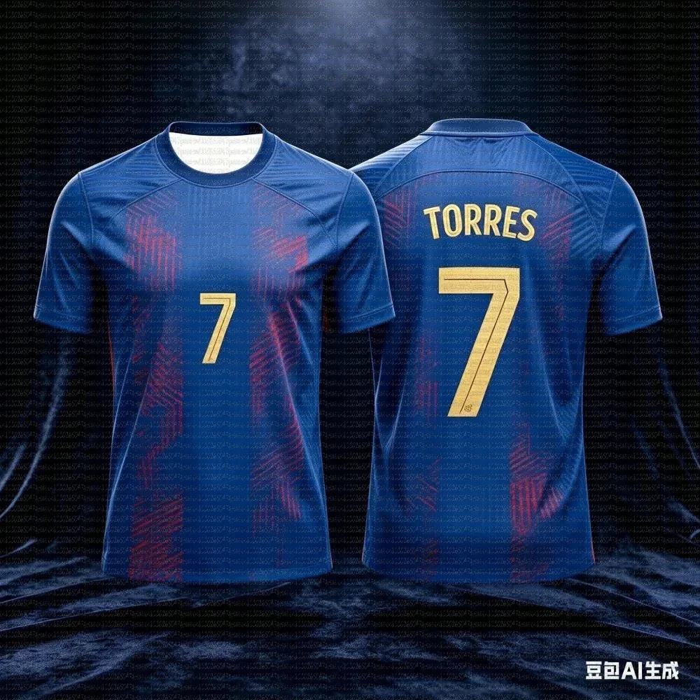 Nouveau Maillot de Foot Imprimé 3D Lamine Yamal 2026 – T-shirt Sportif Respirant et Séchage Rapide pour l'Été et les Activités Extérieures