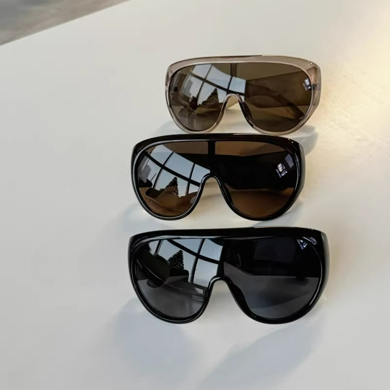 Nouvelles Lunettes de Soleil Tendance 2026 à Grande Monture de Marque pour Hommes et Femmes, Style Urbain, Tendance Transfrontalière, Protection UV400