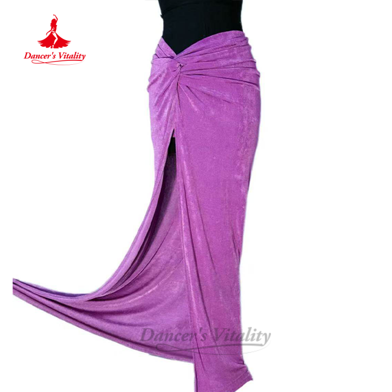 Costumes de danse du ventre pour femmes, jupe longue sexy et amincissante, tenue de danse orientale pour adultes, tenue d'entraînement de danse du ventre, vitalité du danseur
