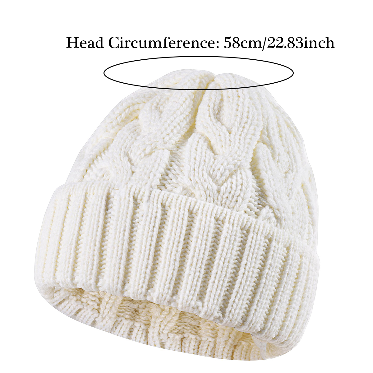 Chapeau chaud fait à la main pour Femme, Bonnet tricoté pour fille, épais et extensible, nouvelle collection automne hiver 2024
