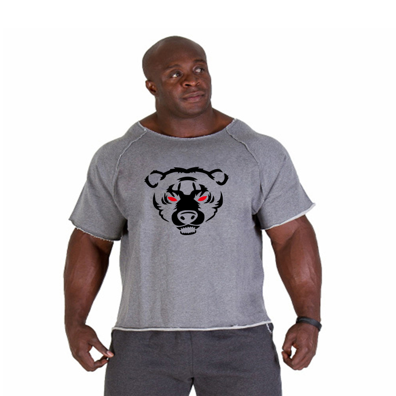 T-shirt graphique vintage respirant pour hommes, haut à manches courtes, vêtements de fitness, chemises en coton, nouveau