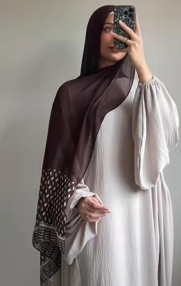 Nouveau Kuffiyeh imprime mousseline de soie Hijab écharpe respirant doux grande taille mode avant foulards foulard musulman Hijabs châle Ramadan