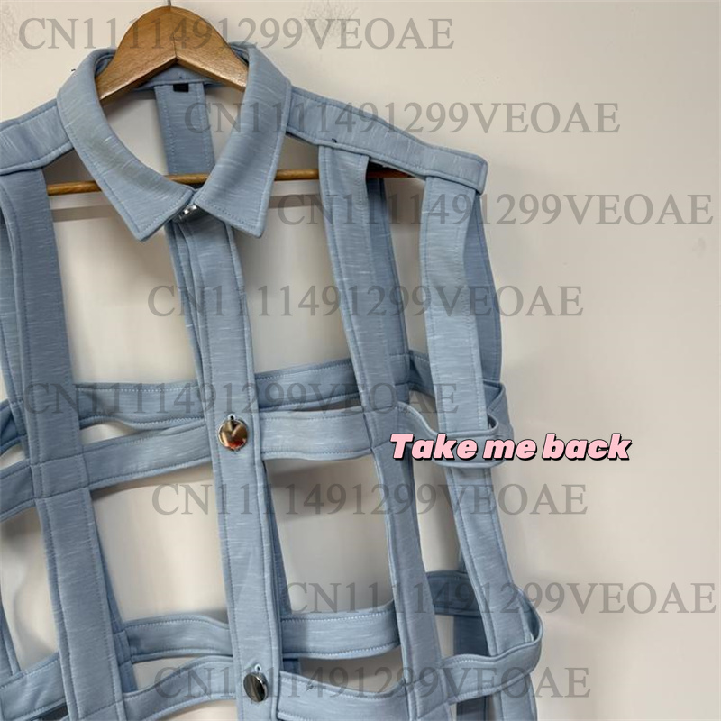 Chemises et Blouses à simple boutonnage, design de mode tendance, chemise personnalisée, nouvelle chemise pour femme à découpes, style Joker, élégante et polyvalente