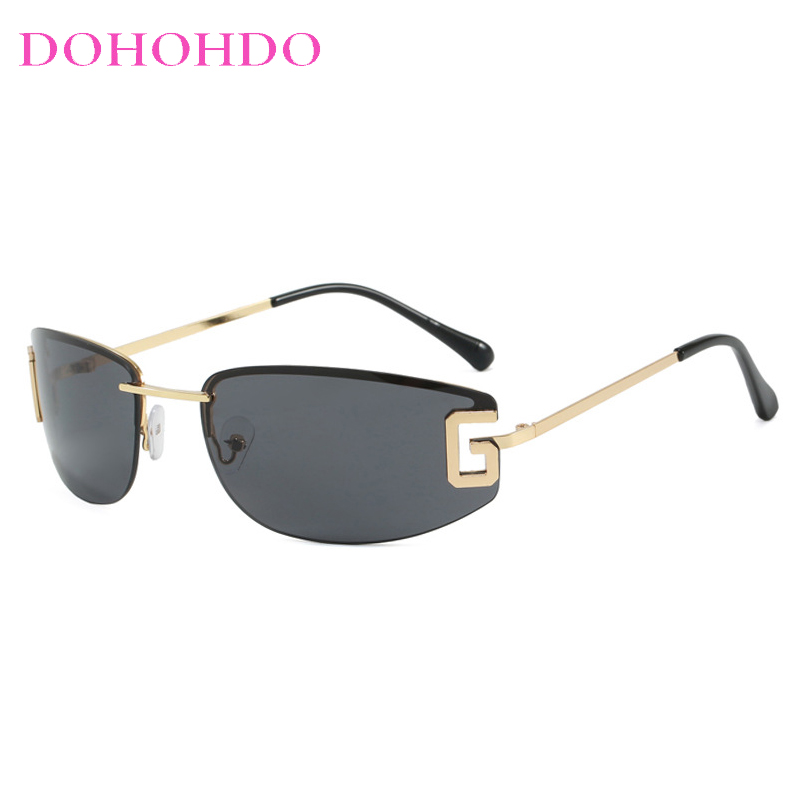 2025 mode marque de luxe Design sans cadre lunettes de soleil femmes à la mode hommes lunettes en plein air conduite ombre lunettes de soleil dames UV400 Очки