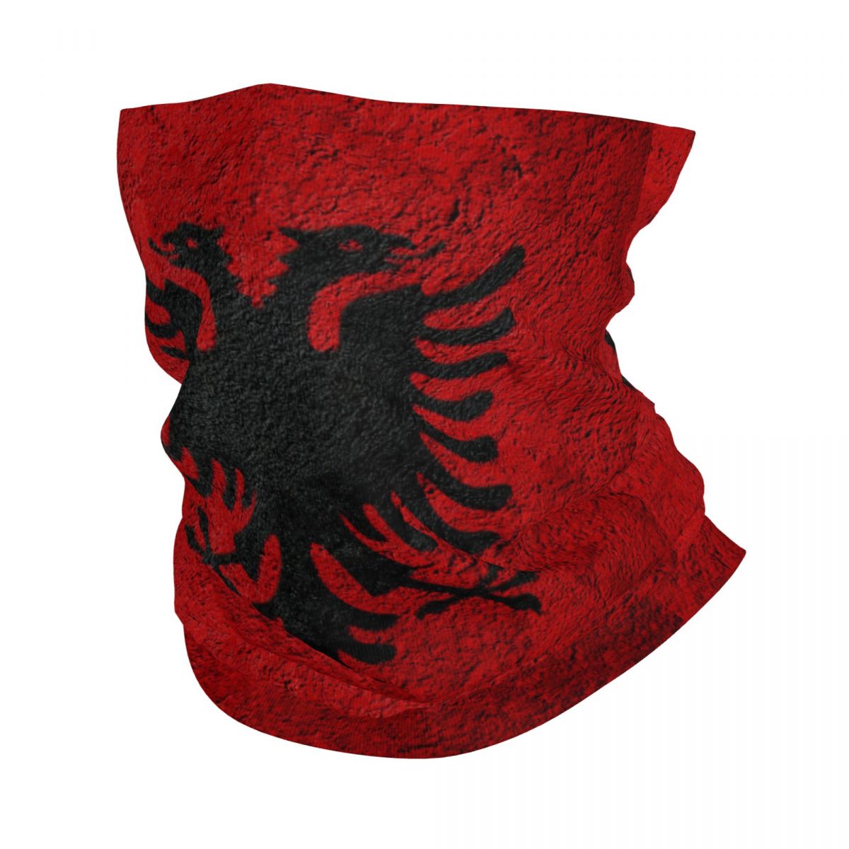 Guêtre de cou Bandana drapeau albanie, écharpe faciale imprimée, bandeau multifonction, cyclisme pour hommes femmes adultes lavable