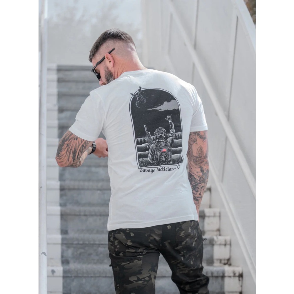 Vêtements pour hommes, t-shirts tactiques à la mode, streetwear, 100% coton, hauts amples, respirants, doux, pour les passionnés de militaire