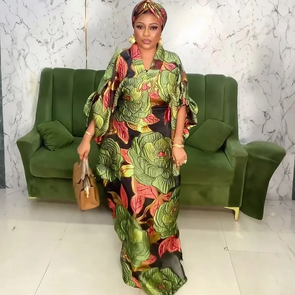 Dubaï luxe africain musulman mode Caftan Marocain soirée robes de noël caftan Abayas Robe Boubou Africain Femme