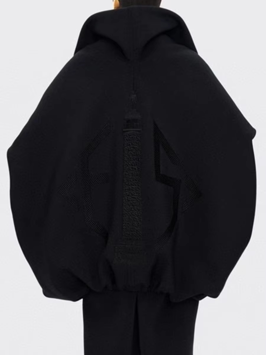 Solide ample épissé fermeture éclair mode vestes pour femmes revers manches longues Patchwork à lacets décontracté femme nouveau