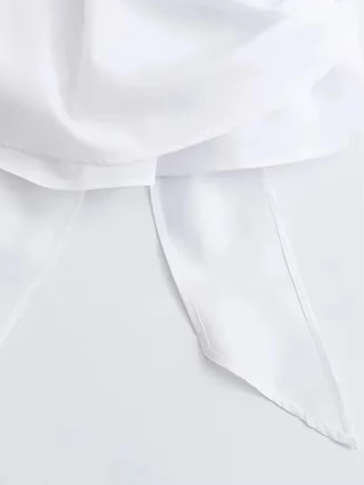 Chemisiers kimono à manches longues pour femmes avec nœud papillon, bouton avant, chemises féminines, hauts chics, à la mode