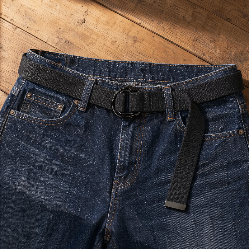 Ceinture en toile pour hommes et femmes, de haute qualité, unisexe, avec boucle à double anneau en D, ceinture décontractée en toile, ceinture de sport décontractée, ceintures tactiques