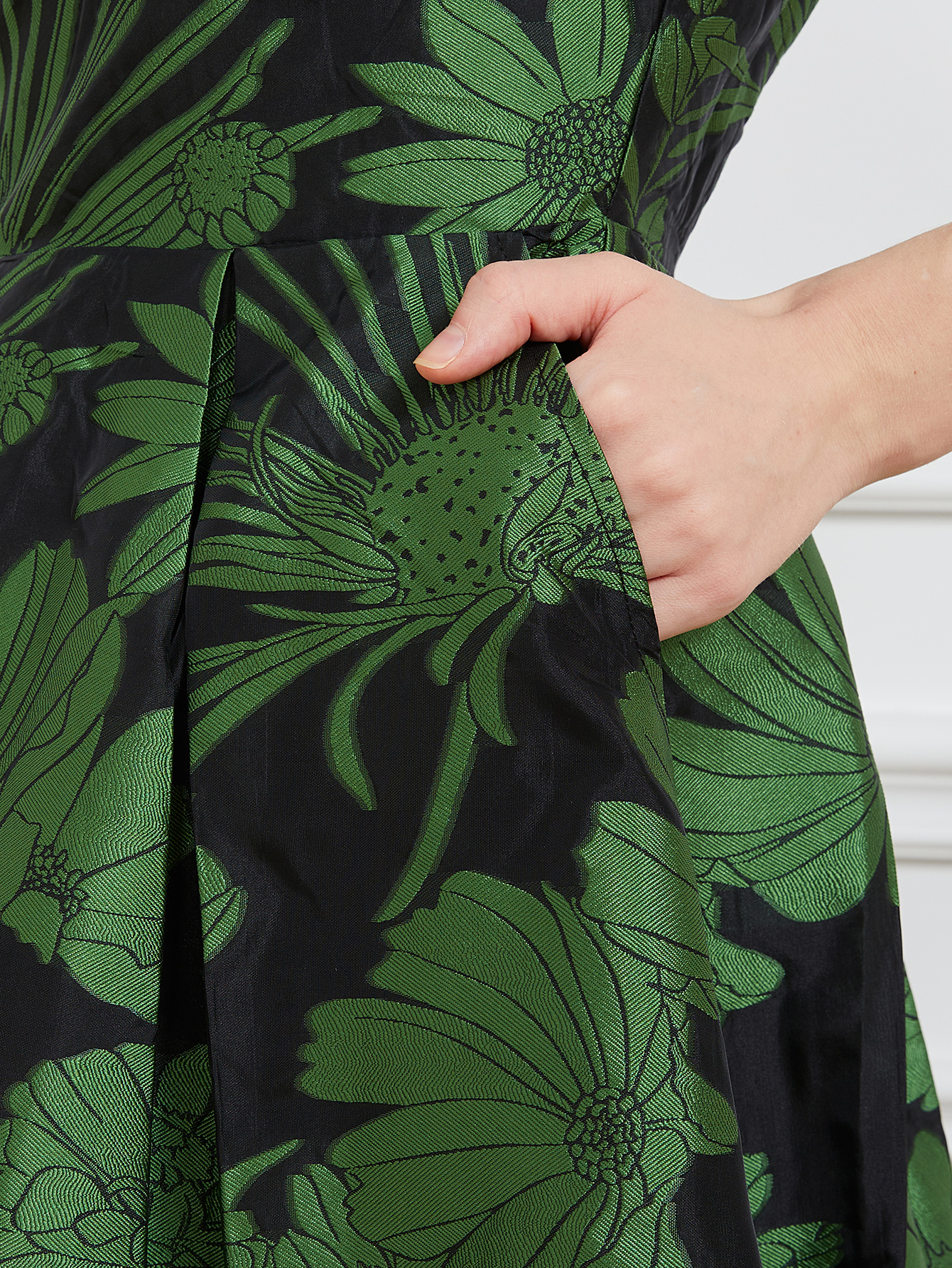 DEVCHATA-Robe Longue en Organza pour Femme, Tenue de Soirée Élégante, Patchwork de Dentelle, Manches Bouffantes, Nouvelle Collection Été