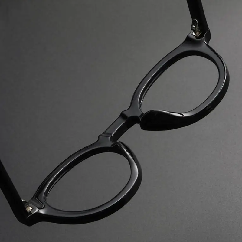 Femmes japonais minimaliste lunettes petit plein cadre lunettes rétro Anti lumière bleue lunettes hommes Simple quotidien Ues lunettes