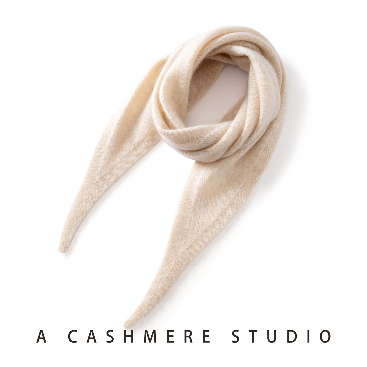 Écharpe 100% en cachemire pour femme, de haute qualité, triangulaire, couleur unie, tricotée, chaude et douce, nouvelle collection 2025, automne et hiver