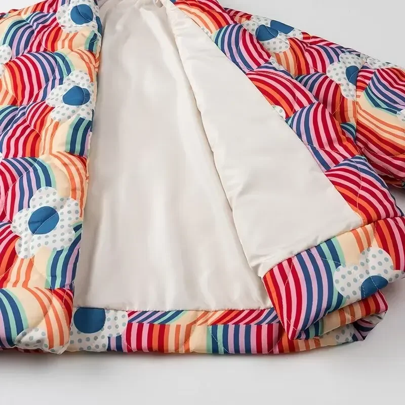 Cardigan Matelassé à Manches sulfpour Femme, Veste en Coton, Manteau Décontracté, Collection Automne 2023