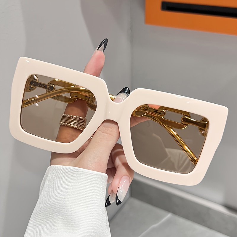 Lunettes de soleil carrées de luxe pour femmes, couleur bonbon, Anti-éblouissement, pour plage, fête, voyage
