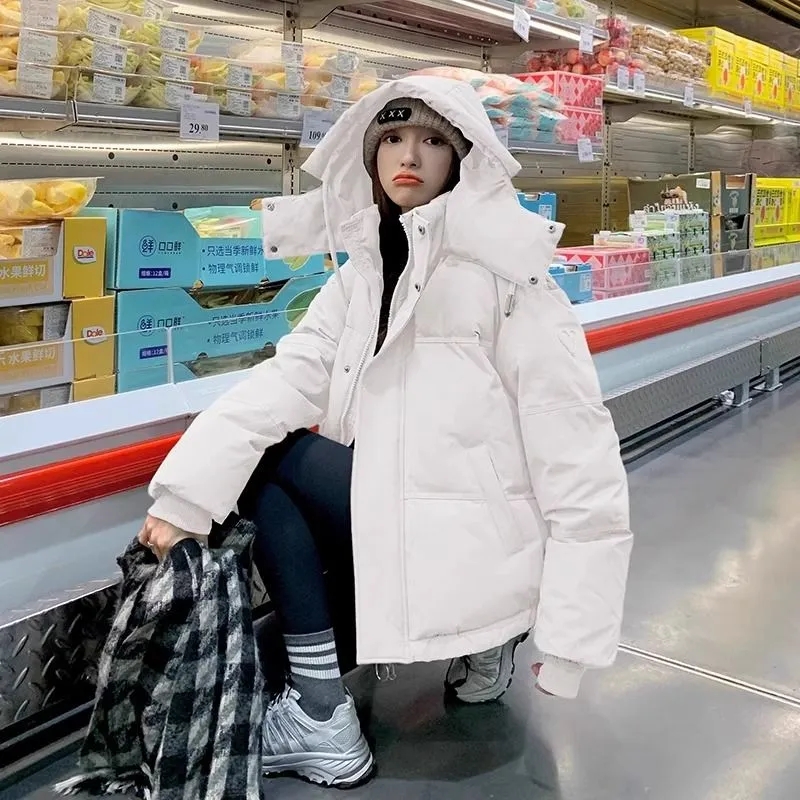 Veste rembourrée en coton chaud pour femme, parkas d'hiver pour femme, conception de fouet, manteau confortable pour femme, mode tempérament, 2024