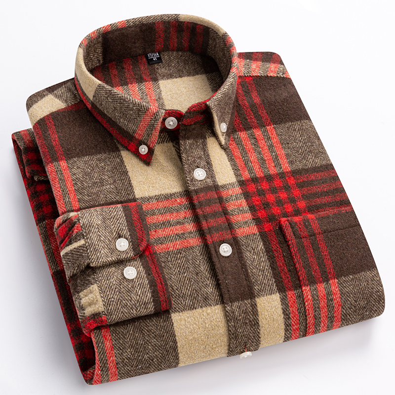 Nouvelle chemise grande taille 7XL 100% coton à manches longues pour hommes, coupe ajustée, chemise décontractée unie, chemise douce Keroan, vêtements à carreaux de créateur
