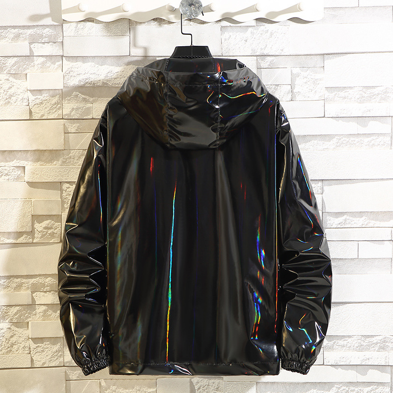 Veste à capuche surdimensionnée pour femme, coupe-vent zippé, manteau basique, veste aviateur femme Harajuku, printemps extérieur, grande taille, 5XL