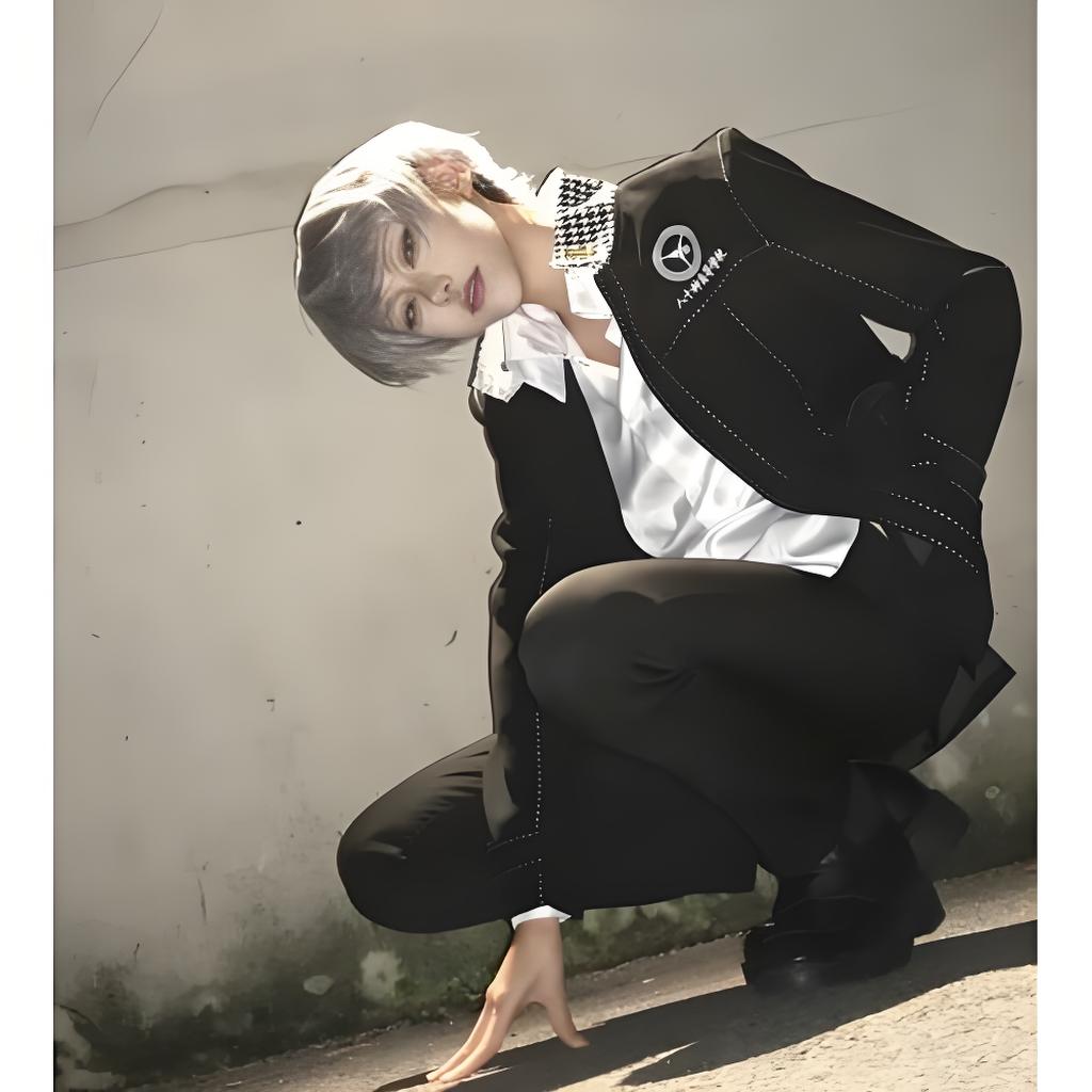 Costume de cosplay Yu Narukami pour hommes, uniforme scolaire, veste, chemise, pantalon, tenue d'Halloween, de Noël