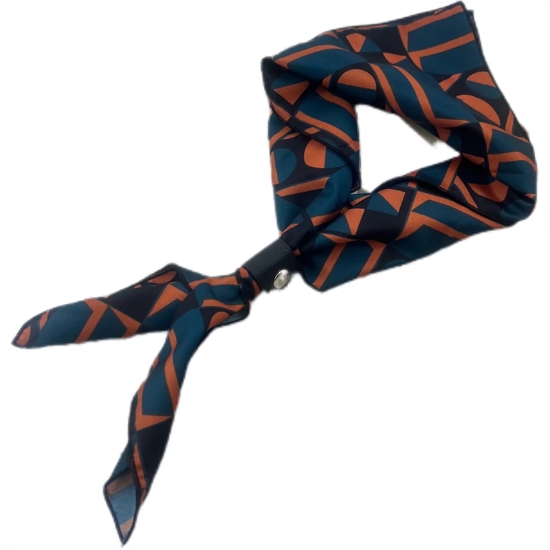 Foulards géométriques en coton pour hommes, grand foulard carré, vintage, décontracté, 03/Wear imbibé Ascot, Kties de la présidence, dessin animé floral, Craings.com, 60x60cm