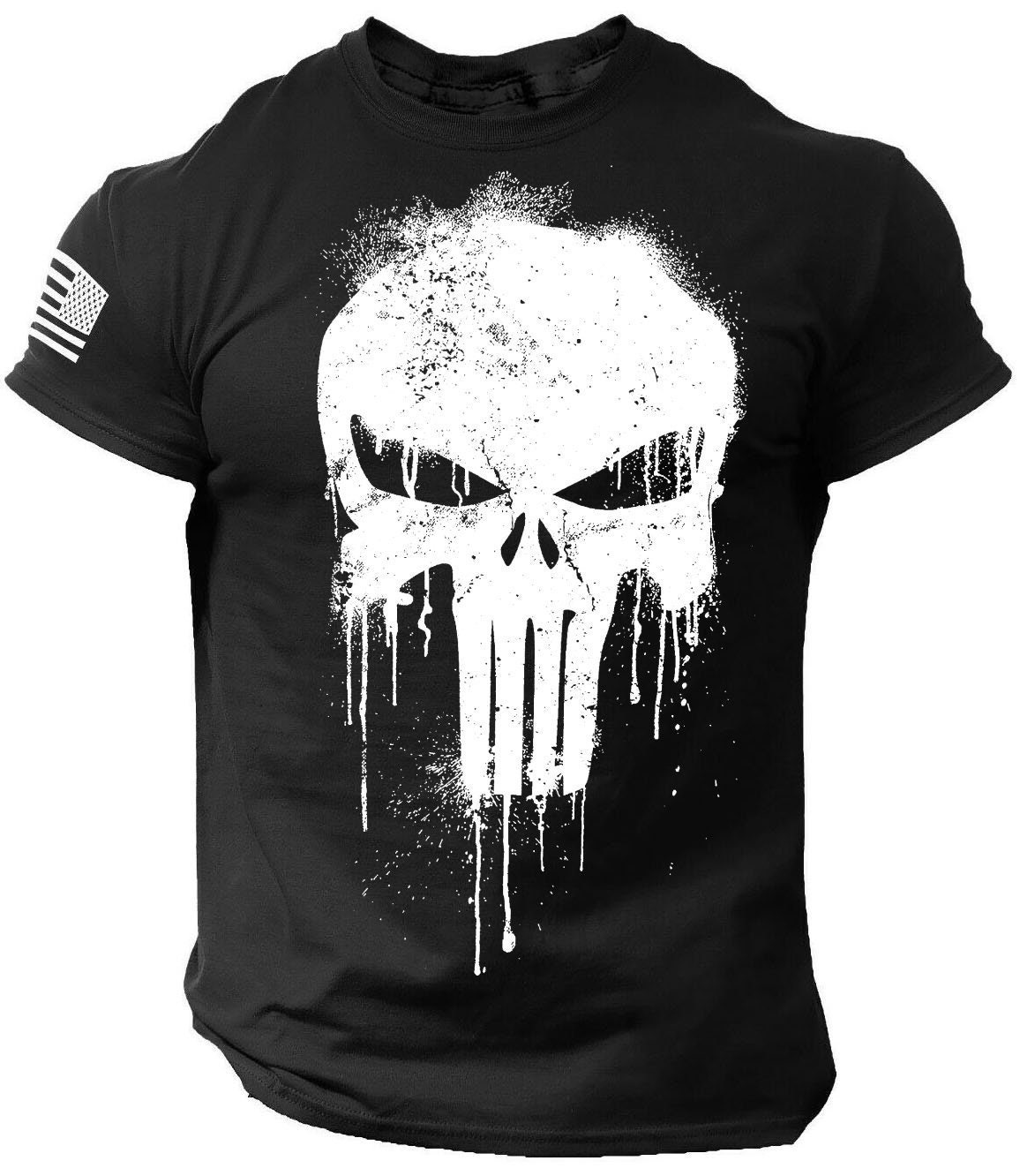 T-shirt pour homme, imprimé 3D, motif militaire patriotique, t-shirt à manches courtes surdimensionné, vêtements de sport pour homme, hauts et t-shirts
