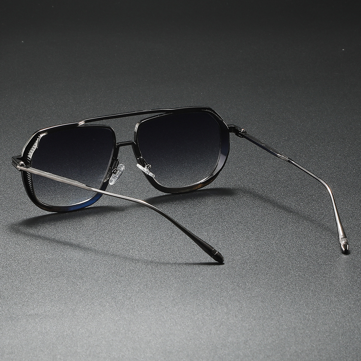Lunettes De soleil pilote en métal hommes femmes Steampunk Aviation lunettes De soleil UV400 Pop ombre Slentes De Sol Hombre