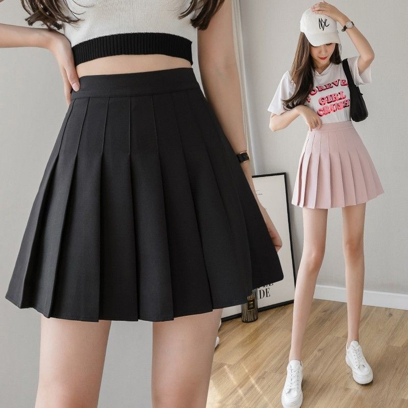 Jupe plissée pour femme, coupe ajustée, style JK, mini-jupe plissée pour l'été et le printemps, style preppy, jupe mini plissée polyvalente